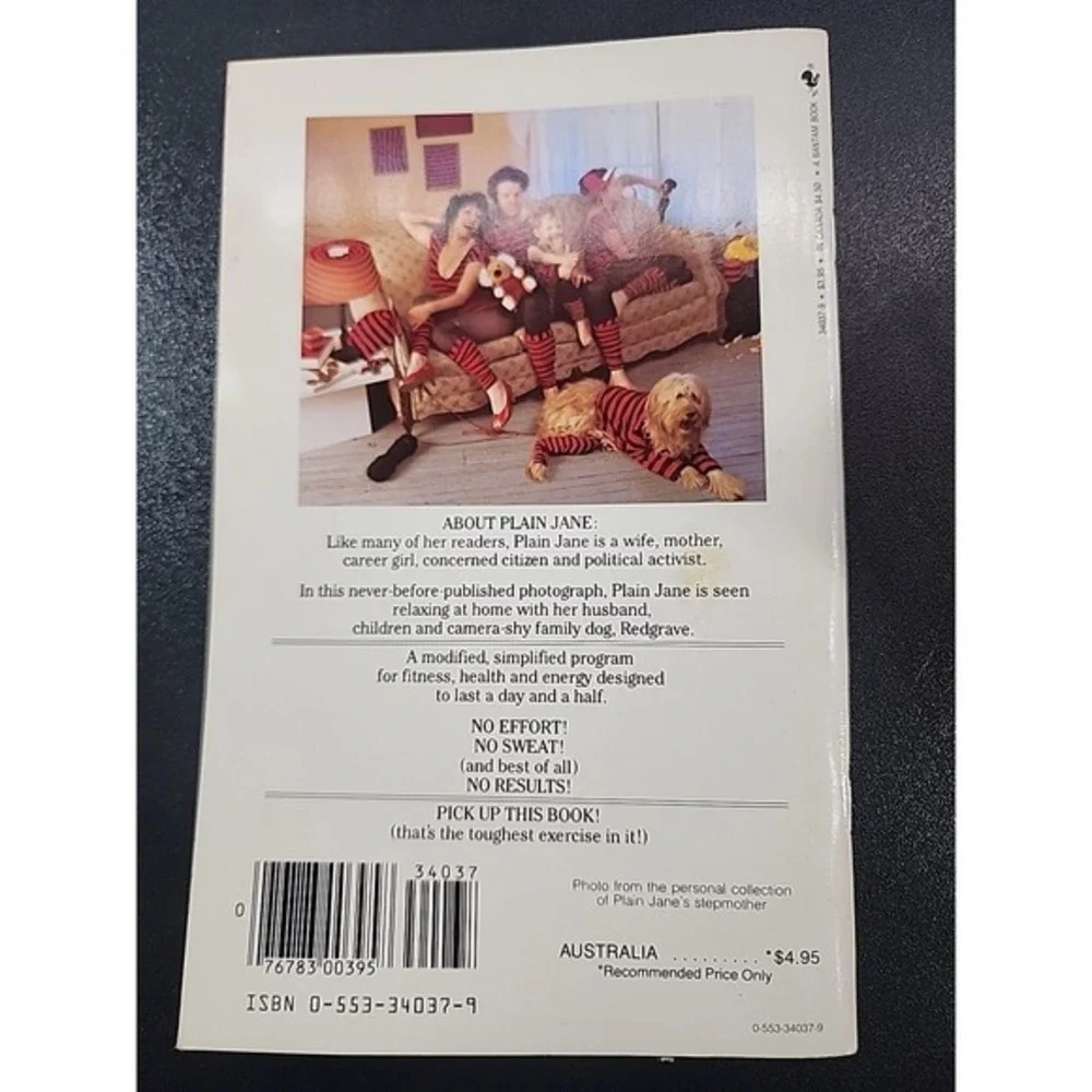 PLAIN‎ JANE WORKS OUT softcover book by LINDA SUNSHINE